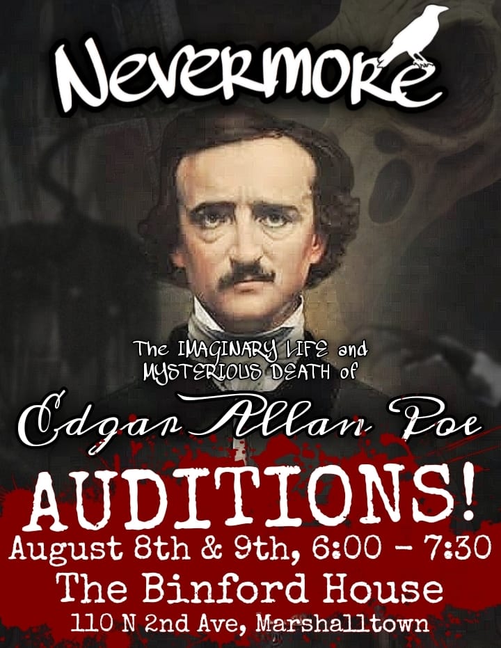 Nevermore: The Imaginary Life and Mysterious Death of Edgar Allan Poe!