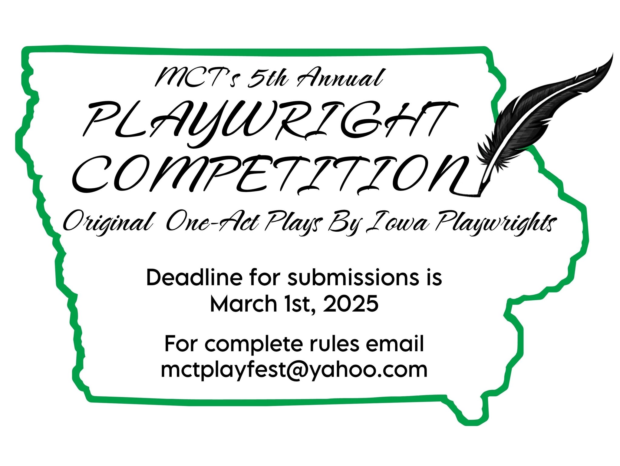 2025 Playwright Competition