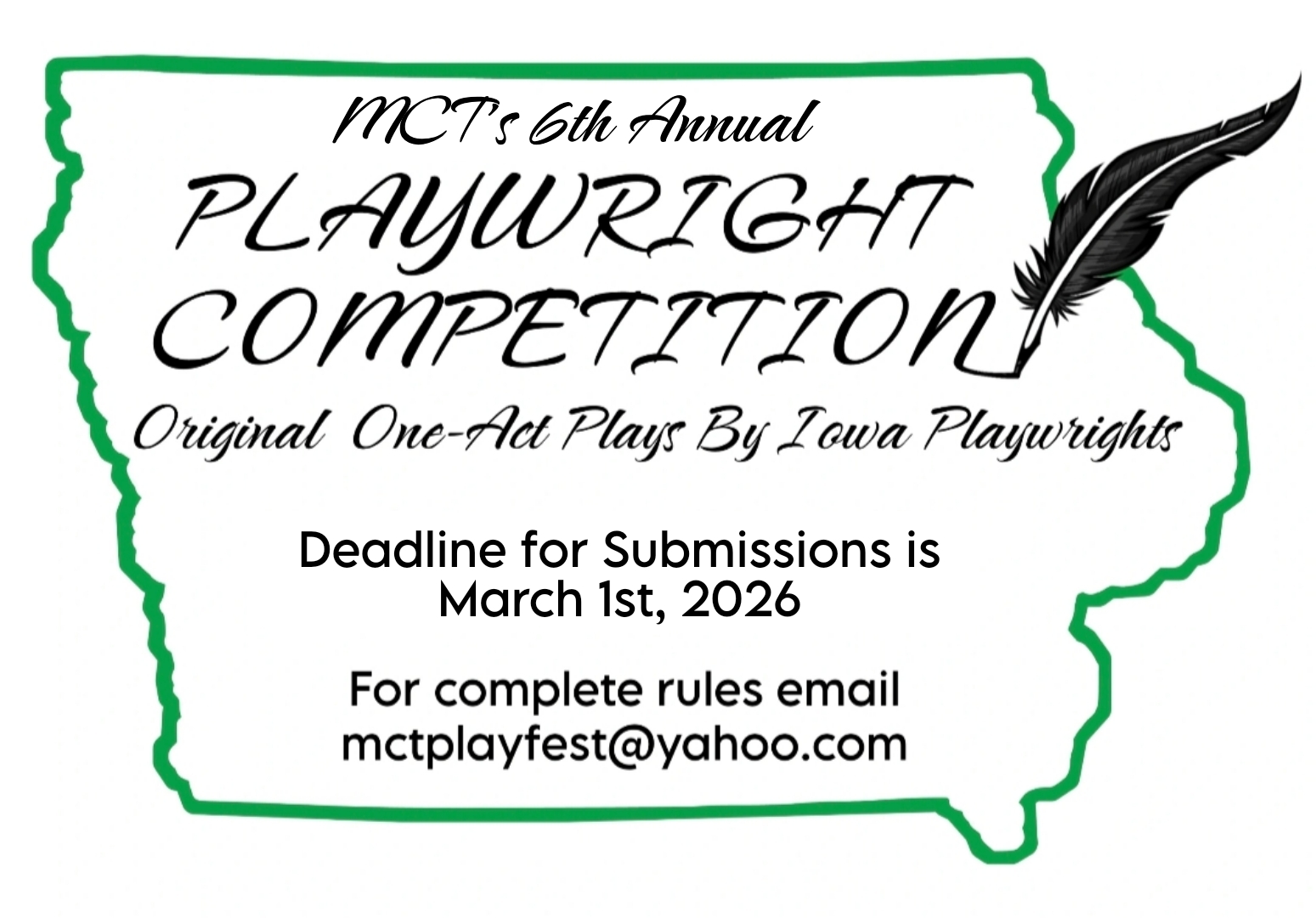 2026 Playwright Competition